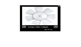 KAYA KR301 KALORİFER PERVANESİ R9 - Görsel 1