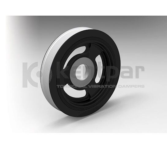KENTPAR 152K14201 KRANK KASNAĞI P206-P207-P208-P308-P508-P3008-P5008-PARTNER-C2-C3-NEMO C4-C5-BERLINGO 1.4-1.6 HDI FORD FOCUS II-III - GALAXY - GRAND C-MAX - TOURNEO CONNECT - TRANSİT 1.6 TDCI - Görsel 1