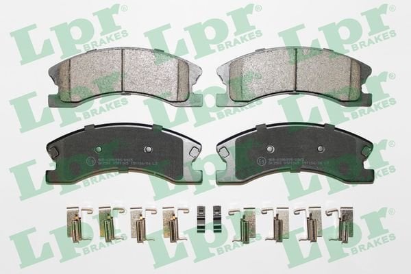 LPR 05P1365 BALATA ÖN JEEP GRAND CHEROKEE II 99>05 157.7x60.5x19.3 MM - Görsel 1