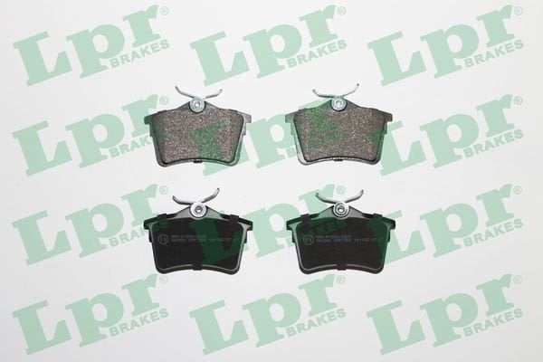LPR 05P1500 ARKA FREN BALATASI P307 00>09 P308 07>14 PARTNER 08> PARTNER TEPEE 08> BERLINGO 08> C4 04>16 XSARA PICASSO 99>11 DS4 15>18 - Görsel 1
