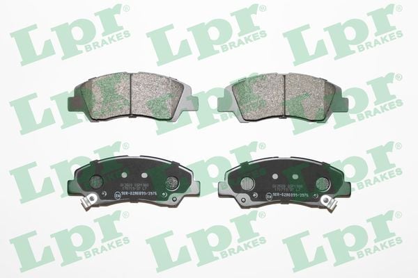 LPR 05P1988 ÖN FREN BALATA HYUNDAI İ10 1.0L 1.2L G3LA G4LA 13-> - Aşınma ikaz soketli - Görsel 1