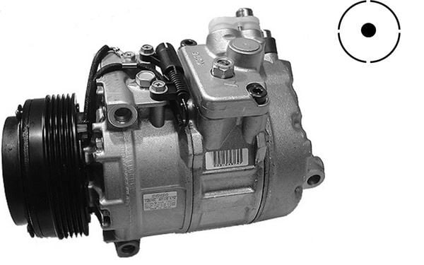 MAHLE ACP1162000S KLIMA KOMPRESORU BMW E46 E39 E38 E83 - Görsel 1