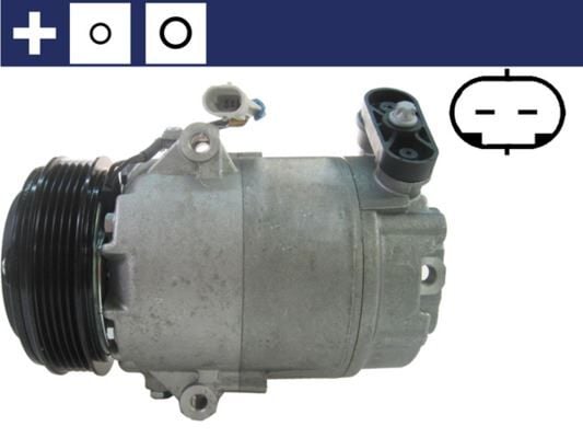 MAHLE ACP59000S KLİMA KOMPRESÖRÜ OPEL CORSA C 00>03 ASTRA G 00>05 1.2 16V AGILA 03>07 1.0 12V - Görsel 1