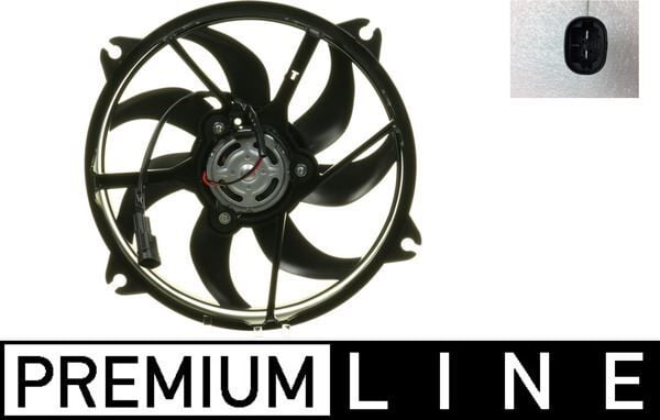 MAHLE CFF289000P FAN MOTORU C5 EM-C8-P807-EXPERT III-JUMPY III 1.6 HDI-2.0 HDI 370W-385mm - Görsel 1