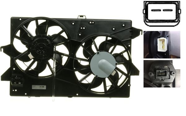 MAHLE CFF319000S FAN MOTORU FORD MONDEO 93> 2.0 ZETEC ÇİFTLİ - Görsel 1