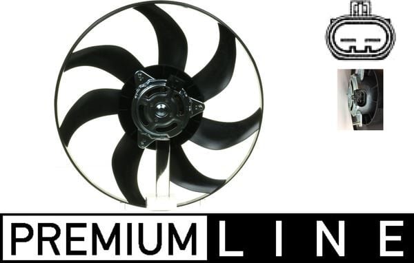 MAHLE CFF322000P FAN MOTORU VECTRA C 02-09 1.6 16V-1.8-1.8 16V-2.2 16V-SIGNUM 03> 1.8-2.2 SAAB 9-3 03>1.8-2.0 - Görsel 1