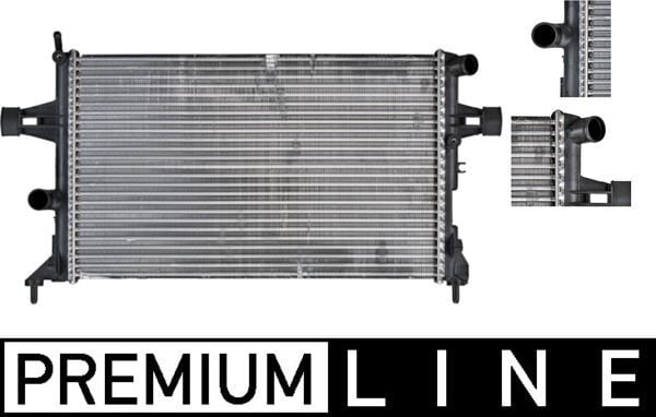 MAHLE CR227000P RADYATÖR ASTRA G-ZAFIRA 1.4 16V-1.6 16V-1.8 16V-2.0 16V-2.2 16V AC KLİMASIZ MEKANİK 600x375x26 - Görsel 1