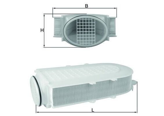 MAHLE LX2991.1 HAVA FİLTRESİ X5 XDRİVE 50 İ 13>X6 XDRİVE 50 İ 14> - Görsel 1