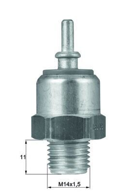 MAHLE TSW43D FAN MUSURU 85 C - 90 C TEKLI GRI MERCEDES W201 W124 W126 W463 - Görsel 1