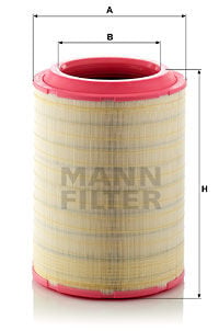 MANN C372070.2 HAVA FİLTRESİ ENDÜSTRİYEL C372070 - Görsel 1