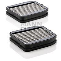 MANN CUK18000-2 KABIN FILTRESI TAKIMI MERCEDES E-CLASS W211 S211 KARBONLU - Görsel 1