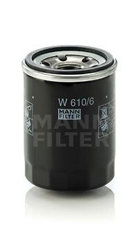 MANN W610.6 YAĞ FİLTRESİ HONDA ACCORD 2.0L 2.4L K20A K24A R20A3 F20Z1 94-> / CIVIC 1.4L 1.5L 1.6L D14A D15A D15B B16 D16 SI R16A2 88-15 / CITY 1.4L L13A L13Z 05-> / TYPE-R 2.0L K20 01-05 / HR-V 1.6L D16W1 99-07 / - Görsel 1