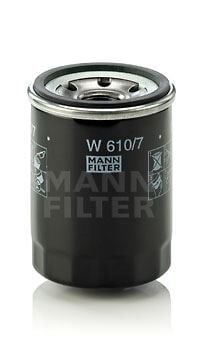 MANN W610.7 YAĞ FİLTRESİ HYUNDAI BLUE YM.-GETZ-İ10-İ20 1.2 BENZİNLİ-ATOS 1.1 05 > - Görsel 1