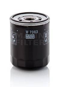 MANN W7063 YAĞ FİLTRESİ BOXER-JUMPER-VIVARO C-ZAFIRA LIFE-P308-P508-P3008-P5008-EXPERT-JUMPY-C4-C5-TOYOTA PROACE 2.0 DW10 DTR-DTH-DTL BlueHDI-TDCI - Görsel 1
