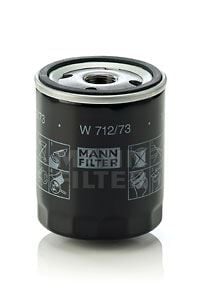 MANN W712.73 YAĞ FİLTRESİ FIESTA 1.2-1.4 01- C-MAX 1.6 03-07 -FOCUS 1.4-1.6 - FUSION MONDEO 1.8 2.0 S40 S80 - Görsel 1