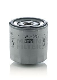 MANN W712.95 YAĞ FİLTRESİ VW GOLF VII-POLO V-A3-OCTAVIA 1.2 TSI-1.4 TSI 12 > - Görsel 1
