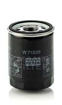 MANN W713.29 YAG FILTRESI LAND ROVER 428PS RANGE ROVER L320 L322 . JAGUAR S-TYPE II X200 XF X250 XJ X350 X358 XK X100 X150 - Görsel 1