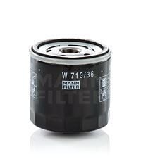 MANN W713.36 YAĞ FİLTRESİ MAZDA BT50 UN FORD RANGER ET 07-11 2.5/3.0 TDCİ - Görsel 1