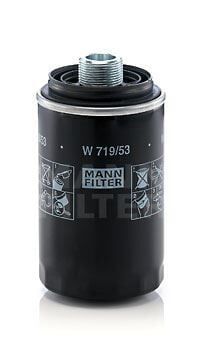 MANN W719.53 YAĞ FİLTRESİ VW TRANSPORTER T5-MULTIVAN 2.0 TSI 11 > - Görsel 1