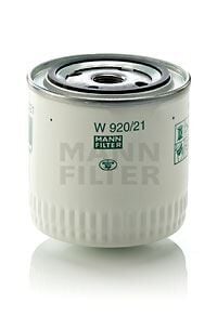 MANN W920.21 YAĞ FİLTRESİ TOFAS DOGAN 1.6 IE 80HP 01/97-07/02 - Görsel 1