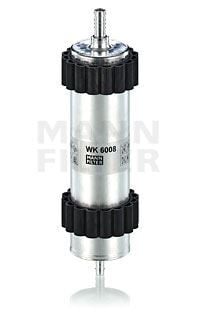 MANN WK6008 YAKIT FİLTRESİ AUDI A7 4GA/GF 3.0 TDI 245HP 10/10- - Görsel 1