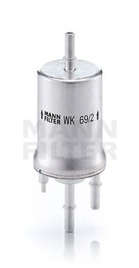 MANN WK69.2 YAKIT FİLTRESİ GOLF V-JETTA III-POLO IV-CADDY III-FABIA II-OCTAVIA II-A3-IBIZA IV-1.4-1.6 16V 4 BAR - Görsel 1
