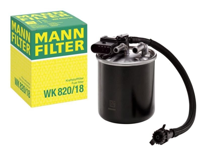 MANN WK820.18 YAKIT FILTRESI MERCEDES OM651 W204 S204 W212 C207 W166 X204 W639 W447 B906 B907 B910 - Görsel 1