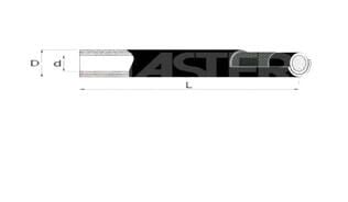 MASTER 2225 İÇTEN ÖRGÜLÜ BENZİN YAKIT HORTUMU 7.5 mm x 13 mm NBR - Görsel 1