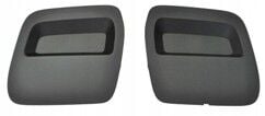 MONOGRAM U.03.420.122 ÖN TAMPON SAĞ-SOL ÇEKİ DEMİR KAPAĞI DACIA DUSTER II 18> SİYAH - Görsel 1