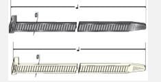 MTA 2866 4621570 KABLO BAĞI CIRT KELEPÇE 7.8 X 450 MM PK 100 AD SİYAH - Görsel 1