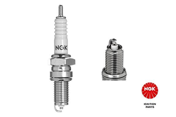 NGK 5829 ATEŞLEME BUJİSİ SCOOTER MOTOSİKLET HONDA KAWASAKI SUZUKI YAMAHA DP8EA-9 - Görsel 1