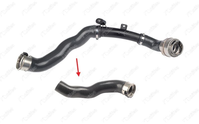 NIFEA 11017 TURBO HORTUMU PLASTİK BORU HARİÇ OK İLE GÖSTERİLEN BÜYÜK HORTUM DACIA DOKKER MPV KE 1.3 TCe 130 KENE 19 > - Görsel 1