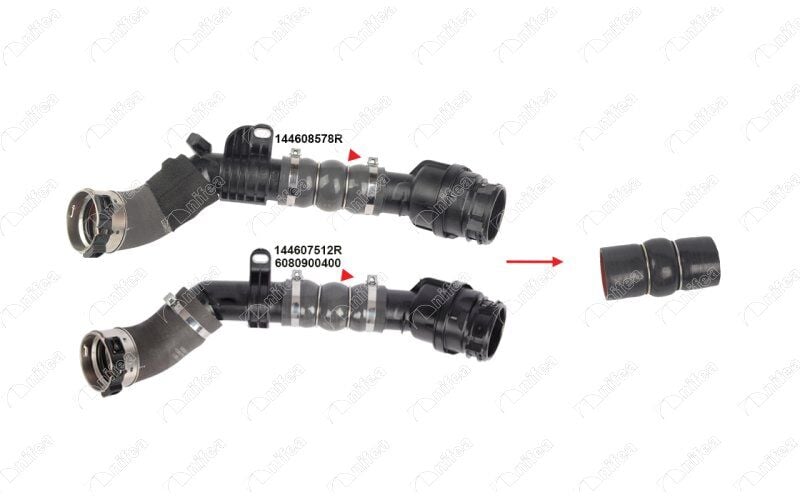 NIFEA 11074 TURBO HORTUMU PLASTİK BORU HARİÇ 2 KAT POLYESTER KULLANILMIŞTIR DACIA-DOKKER-DUSTER-LODGY-LOGAN-MERC EDES BENZ A-SERİSİ-CLİO-MEGANE - Görsel 1