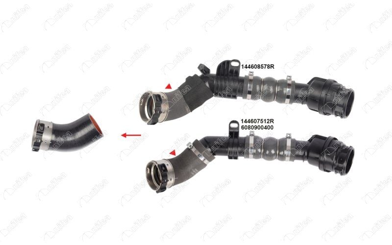 NIFEA 11075 TURBO HORTUMU PLASTİK BORU HARİÇ 4 KAT POLYESTER KULLANILMIŞTIR DACIA-DOKKER-DUSTER-LODGY-LOGAN-MERC EDES BENZ A-SERİSİ-CLİO-MEGANE - Görsel 1