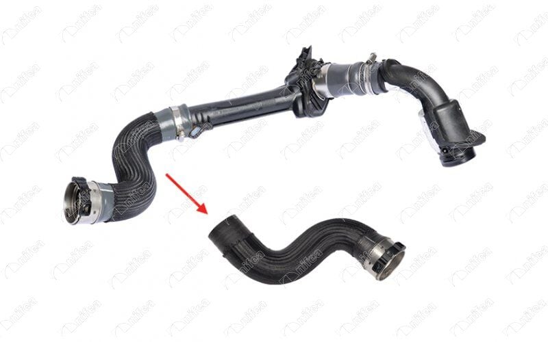NIFEA 11598 TURBO HORTUMU BÜYÜK PLASTİK PARÇA HARİÇ RENAULT MEGANE III 09> FLUENCE 09> 1.5dCi - Görsel 1