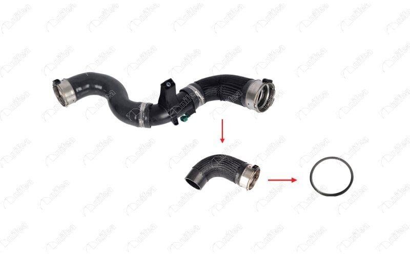 NIFEA 12802 TURBOSARJ HORTUM CONTASI MERCEDES X-CLASS OM699 W470 17> . RENAULT MASTER M9T 2.3 dCi 14> - Görsel 1