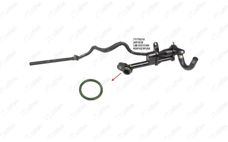 NIFEA 14652 YAĞ BUHAR SEPERATÖR CONTASI FIAT 500L 12> LİNEA 09> DOBLO 10> ALFA ROMEO GIULIETTA 10> BRAVO II 07>14 MİTO 09> OPEL COMBO 12> JEEP COMPASS 17> 1.6D MTJ - Görsel 1