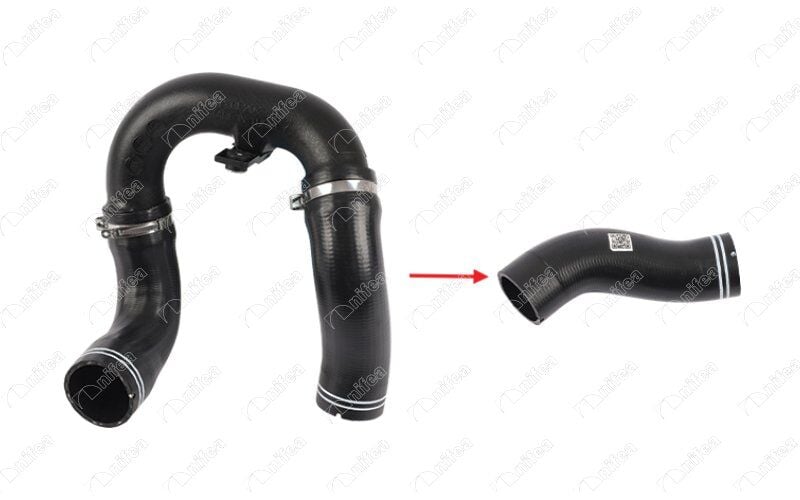NIFEA 14937 TURBO HORTUMU DÜZ FIAT DOBLO II 09> 1.6 MJTD-2.0 MJTD - Görsel 1