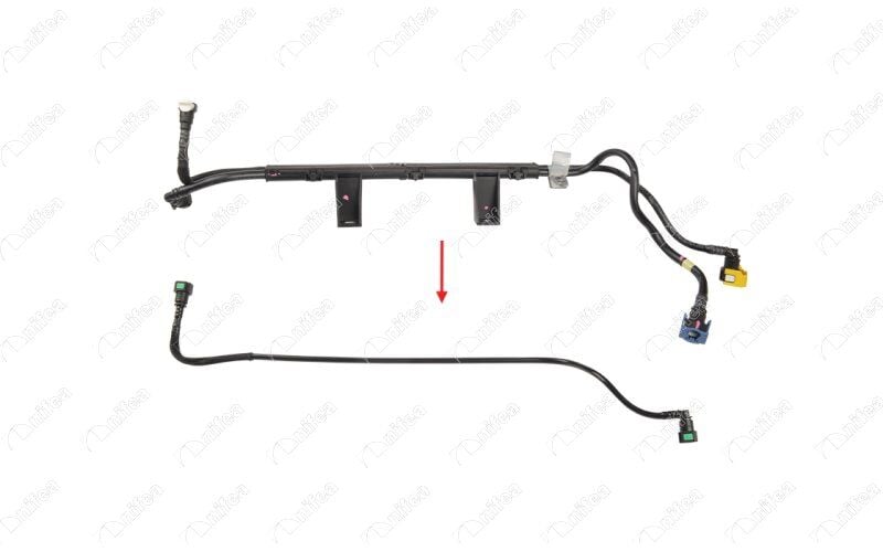 NIFEA 15558 YAKIT BORUSU BRAKET HARİÇ FIAT FIORINO 1.3 D Multijet 225BXE1A 09 > - Görsel 1