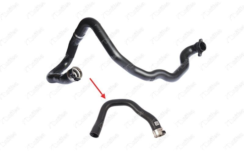 NIFEA 21351 TURBO HAVA GİRİŞ HORTUMU PLASTİK PARÇA HARİÇ OPEL CORSA D 06>14 1.3 DTH Z13DTH - Görsel 1