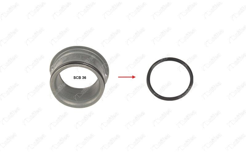 NIFEA 33803 RADYATOR HORTUMU CONTASI MERCEDES W203 W204 W205 W211 W212 W213 C218 C219 W164 W221 W463 W639 B906 - Görsel 1