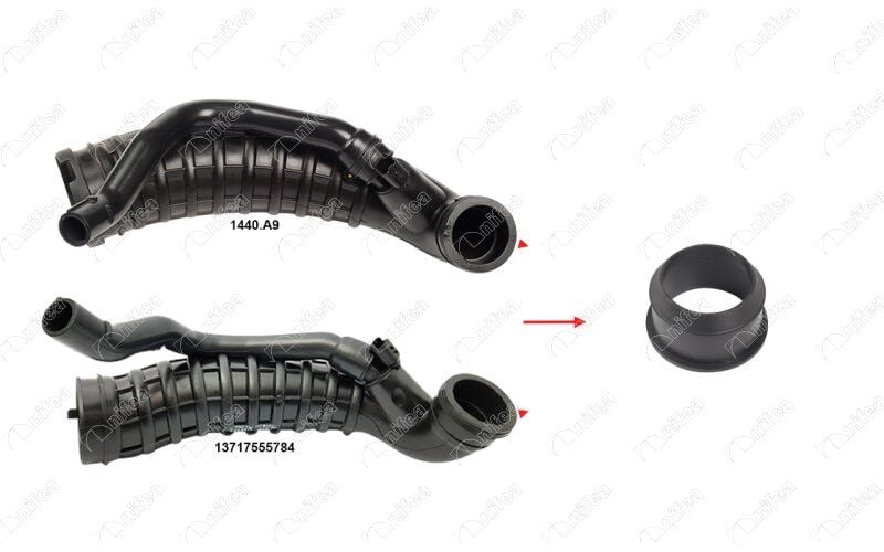 NIFEA 35032 HAVA FILTRE KORUGU CONTASI MINI N14 R55 R56 R57 - Görsel 1