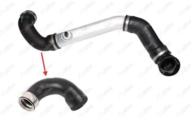NIFEA 35095 TURBOSARJ HORTUMU SOL BMW M47N2 E83 ALT - Görsel 1