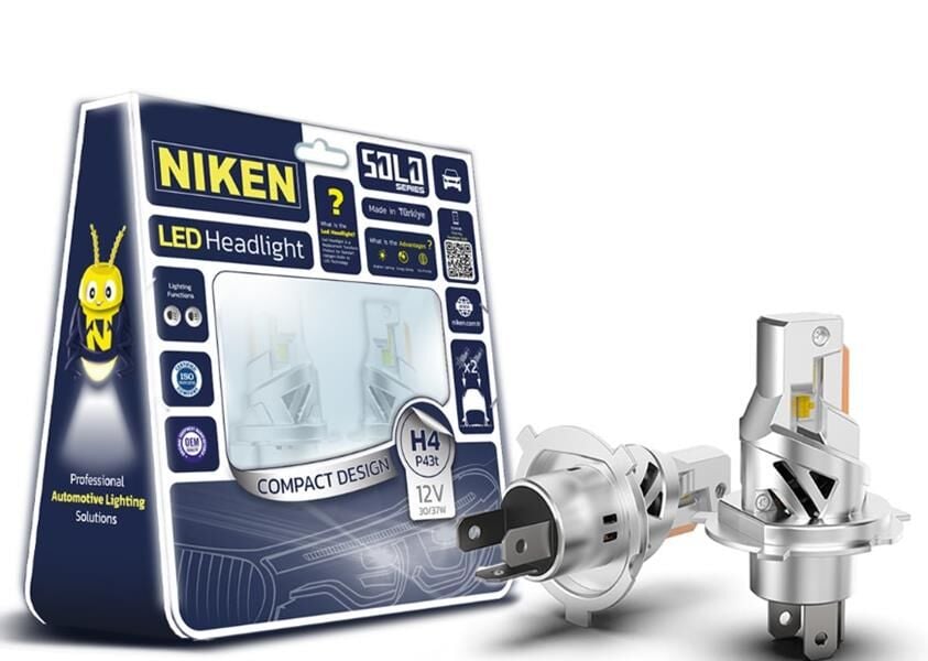 NIKEN 0120080301 LED XENON SOLO SERISI H4 - Görsel 1