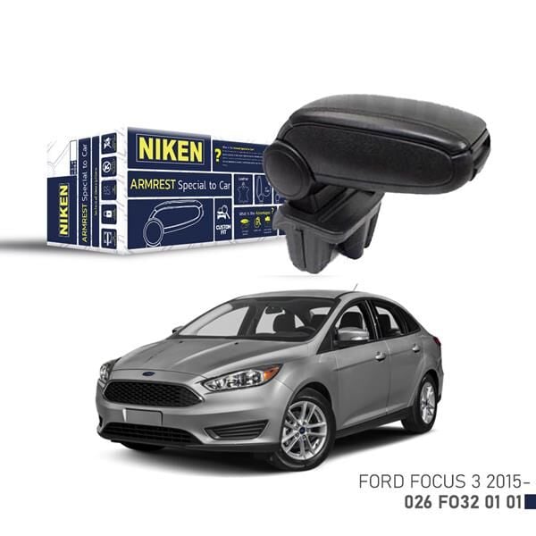 NIKEN 026FO320101 ARACA ÖZEL KOL DAYAMA SİYAH FORD FOCUS III 15 > - Görsel 1