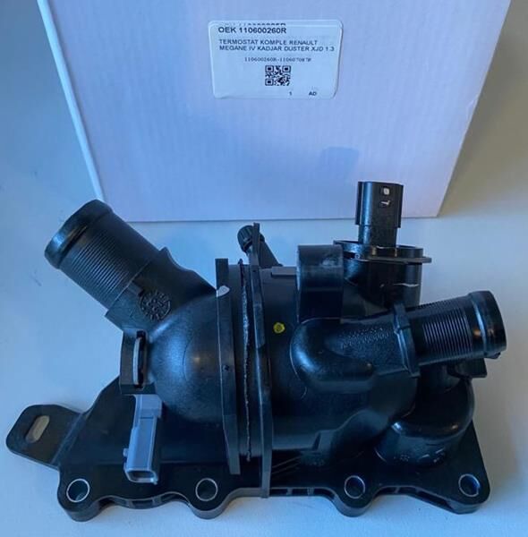 OE-ORIJINAL 110600260R TERMOSTAT 98 C KOMPLE RENAULT MEGANE IV 15> KADJAR 15> TALISMAN 15> SCENIC IV 15> DACIA DUSTER II 1 8> DOKKER 19>1.3 TCE H5H / NISSAN QASHQAI 1.3L DIG-T HR13DDT J11 19-> - Görsel 1
