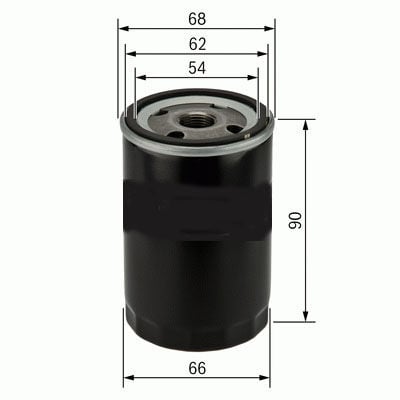 OP 46347171 YAĞ FİLTRESİ FIAT EGEA-DOBLO-ALBEA-PALIO-BRAVA-MAREA-PUNTO-STILO 1.2 1.4 ASTRA F-COMBO-CORSA A-B-VEC TRA-TIGRA-L200-CIVIC - Görsel 1