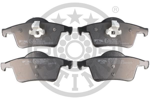 OPTIMAL BP-10349 ARKA BALATA VOLVO S60 2000-2010 S80 1998-2006 V70 97-07 XC70 97-07 S70 97-00 - Görsel 1