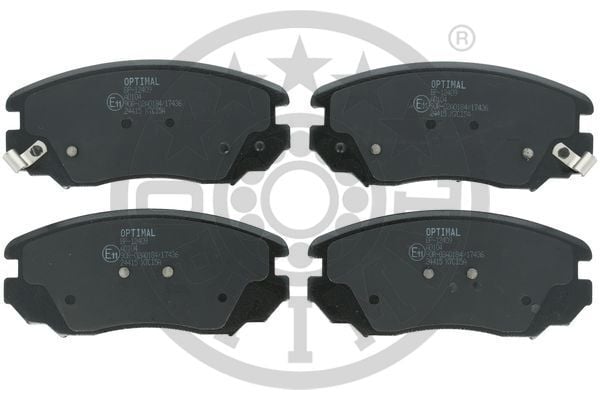 OPTIMAL BP-12409 ÖN FREN BALATASI INSIGNIA A 08>17 MALIBU 12> SAAB 9.5 10>12 296 mm 16 İNÇ JANT - Görsel 1