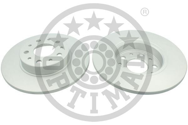 OPTIMAL BS-9404C FREN DİSKİ ARKA FIAT 500 L 12> EGEA 15> 1.0 1.3 MTJ 1.4 1.6 MTJ 15> 251x41x5 DELİK - Görsel 1